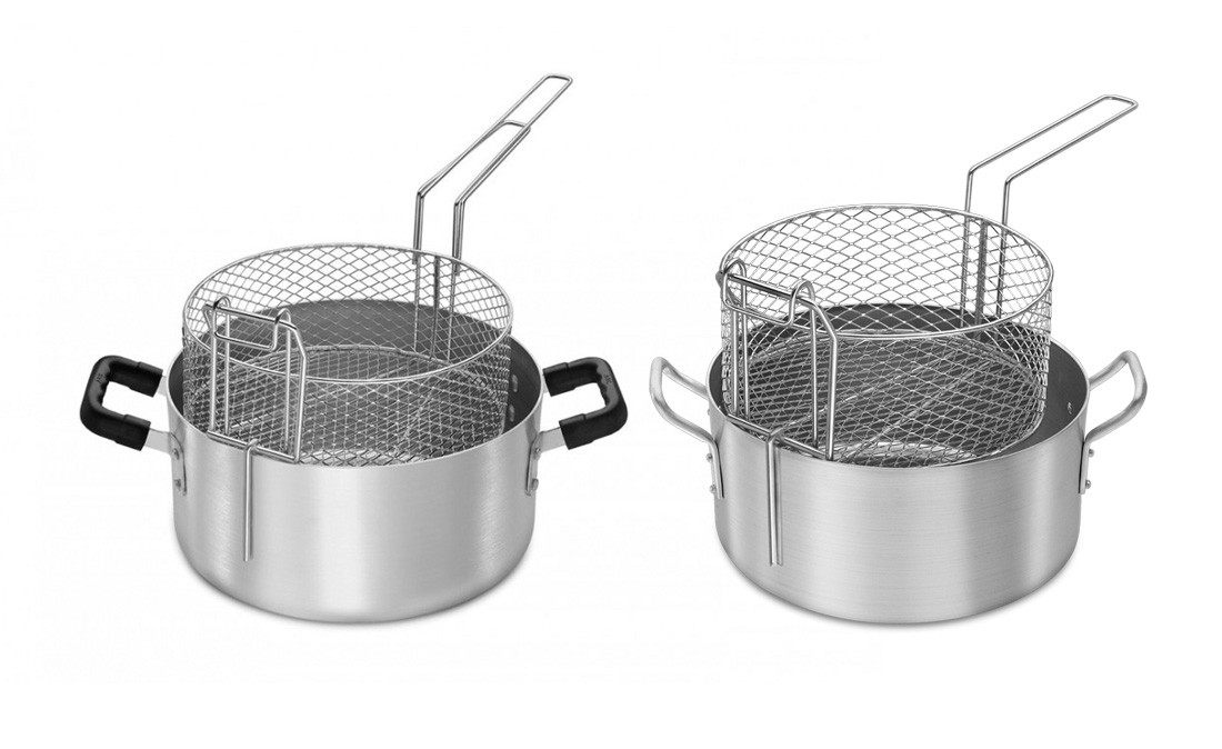Casserole Deep Fryer with Basket without Top Cover Hotel