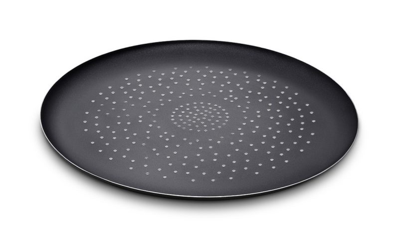 Deep Dish Pizza Pan Nonstick Contoured with Holes